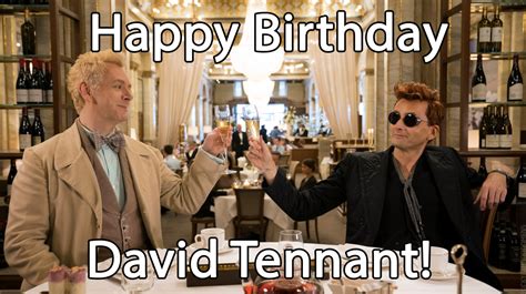 David Tennant is 52 today! (18.4.2023) Happy... - Fuck Yeah Good Omens