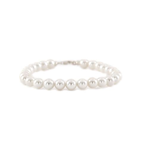 Silver Pearl Bracelet – SergeDeNimes US