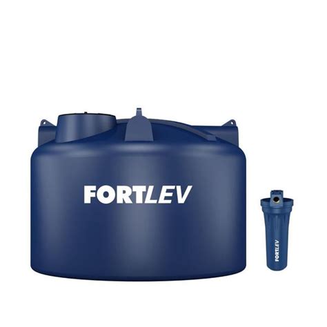 Tanque Polietileno 5000l Fortlev Filtro Para Caixa Dágua Leroy Merlin