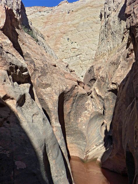 The lower canyon: an Escalante River Slot Canyon, Utah