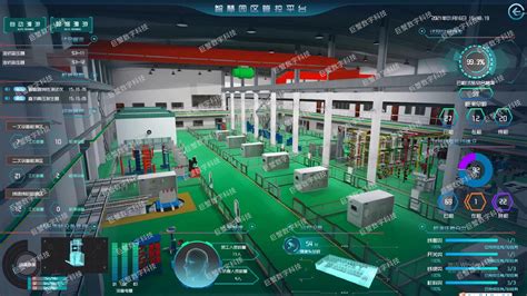 江苏扬州盐城泰州数字孪生智慧工厂 工厂车间三维仿真交互 3d可视化数据大屏展示系统 数字孪生巨蟹数科 站酷ZCOOL