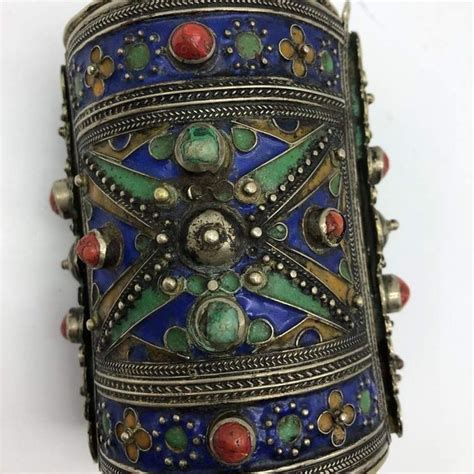 Bracelet et boite ethnique berbère Kabyle Argent corail Catawiki