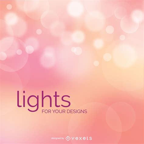 Pink Bokeh Blurred Lights Background Vector Download