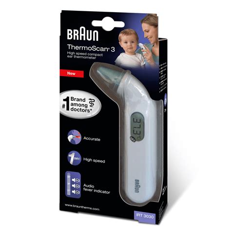 Braun Thermoscan 3 Series Ear Thermometer Mashco