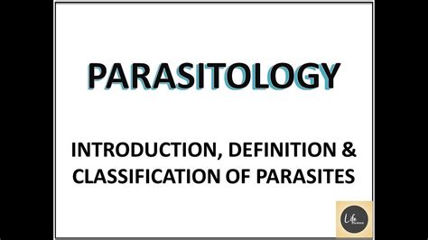 Parasitology Intro Definitionandclassification Of Parasites Parasitology Notes Part 1