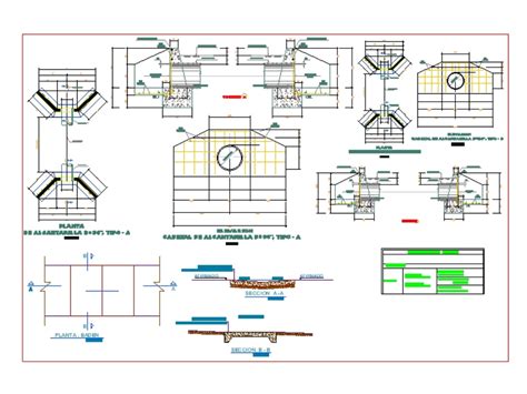 Detalhes De Esgoto E Baden Em Autocad Cad Kb Bibliocad