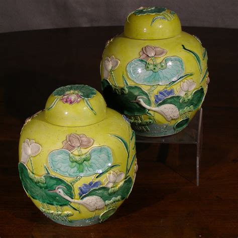 Chinese Porcelain Ginger Jars 19th Century Paul Kleinwald Art And Antiques