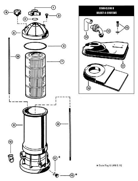 Hayward Pool Cartridge Filter Parts