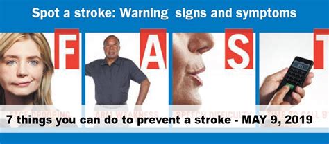 Ahs May 2019 Update 7 Things You Can Do To Prevent A Stroke Access