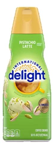 Delight Crema Líquida Pistachio Latte Edición Limitada 946ml MercadoLibre