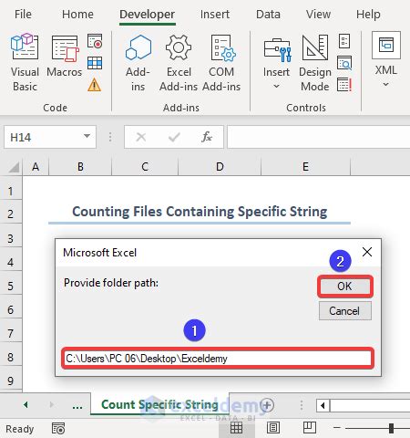 Using Excel Vba To Count Files In Folders And Subfolders Examples