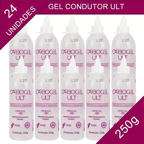 Gel Condutor Para Ultrassonografia Ult 250g 24 Frascos