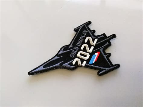 Patch Silhouette Association Rafale Solo Display