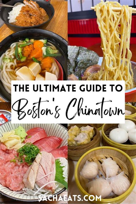 Text Says The Ultimate Guide To Boston S Chinatown And Ramen Noodles At The Top