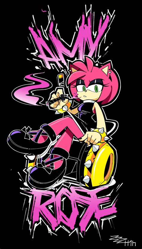 Amy: whatever I’m over obsessing with that blue hedgehog art by :zzzh1n