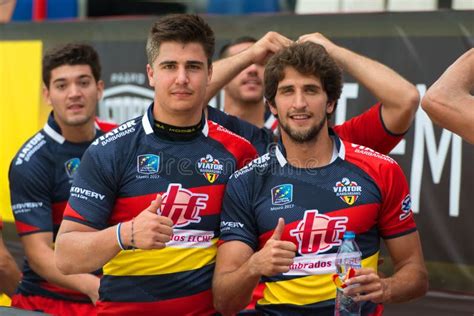 Rugby Players of the National Team of Spain Editorial Stock Photo ...