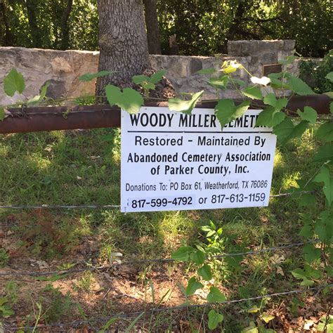 Woody Miller Cemetery In Springtown Texas Find A Grave Cemetery