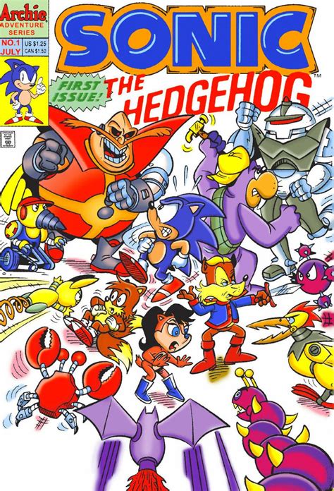 Complete Archie Sonic The Hedgehog Digital Comic Collection