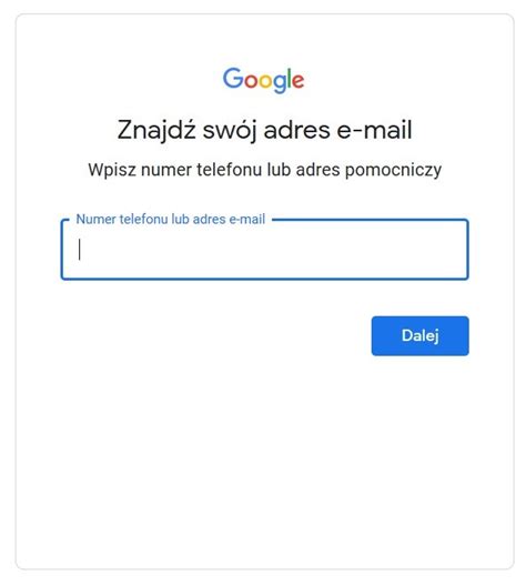 Jak Odzyska Has O Do Konta Gmail Odzyskiwanie Has A Gmail