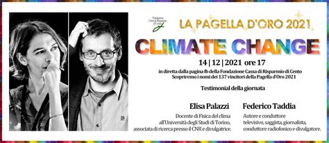 CENTO FE CAMBIAMENTI CLIMATICI IL TEMA DATTUALITADELLA 49esima