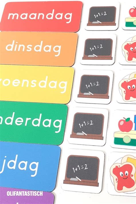 Pin On Olifantastisch Planborden Voor Kinderen