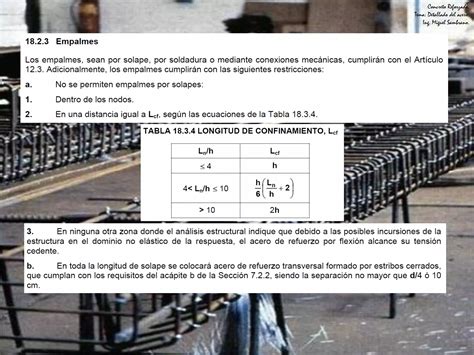 Detallado Acero De Refuerzo En Vigas De Concreto Armado Ppt