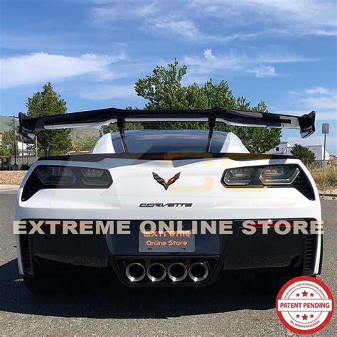 Corvette C7 Zr1 Full Aero Kit Front Bumper Side And Rear Spoiler