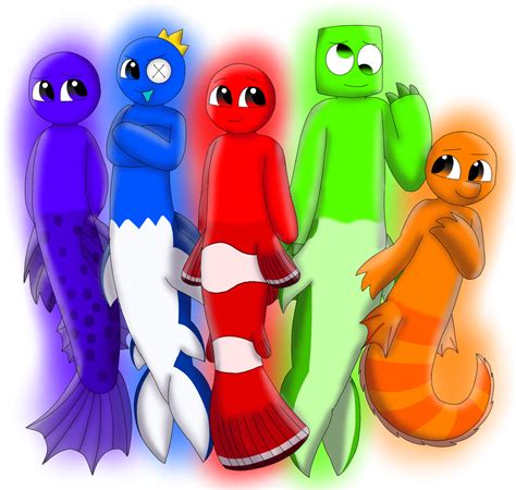 Sea Rainbow Friends By Pennytw78 On Deviantart