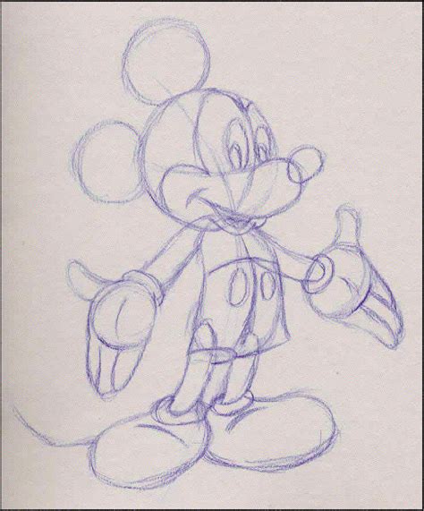 Mickey Mouse sketch by the-one-and-only on DeviantArt