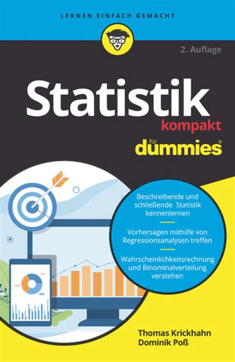 Statistik kompakt für Dummies von Thomas Krickhahn Buch 978 3