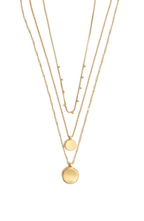 Madewell Coin Layered Necklace | Nordstrom