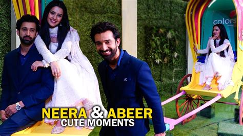 Aastha Sharma Aka Neerja And Rajveer Singh Aka Abeer Cute Moments