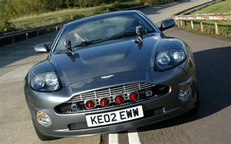 James Bonds Aston Martin Vanquish Driven