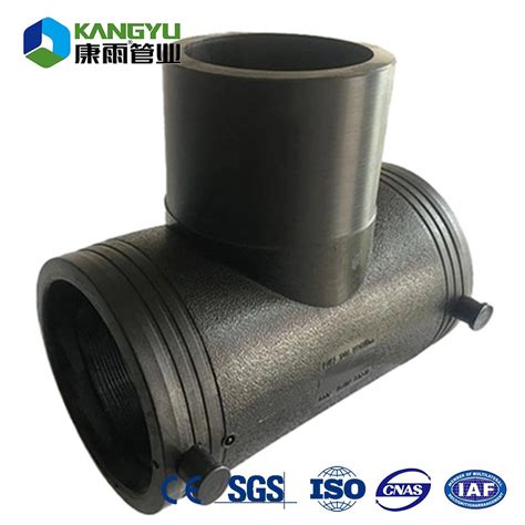 Kangyu Hdpe Plastic Material Water Supply Pipe Fitting Butt Fusion