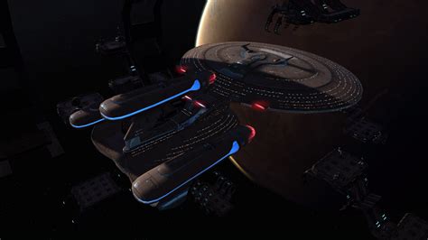 Star Trek Online S Fleet Galaxy Class Dreadnought Detailed