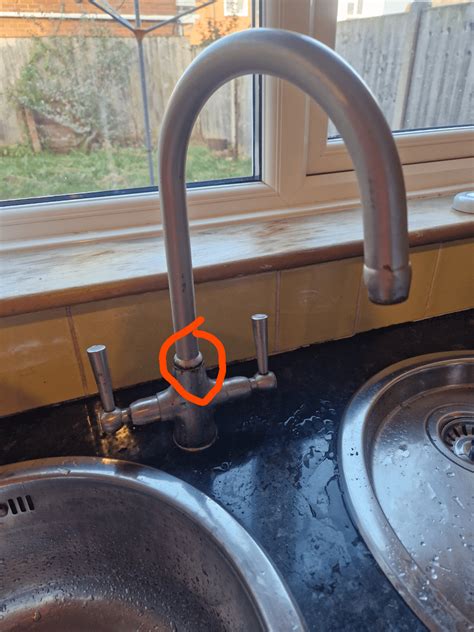 Tap leaking from base : r/DIYUK