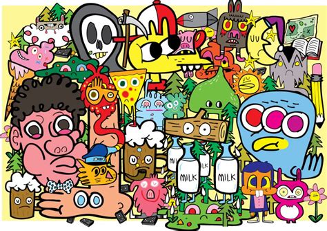 Introducing Jon Burgerman Locws International