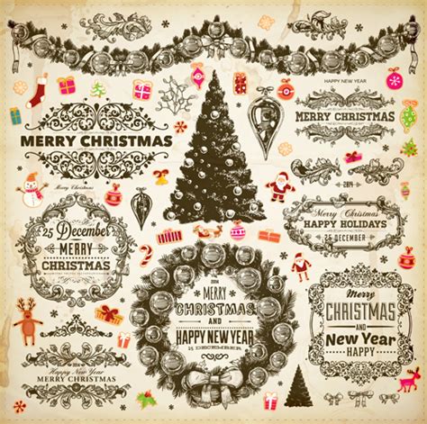 Free Svg Vintage Christmas Svg 18416 Svg File For Diy Machine