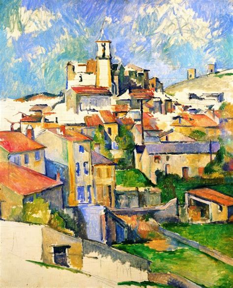 The Gardanne Painting By Paul Cezanne Reproduction Ipaintings