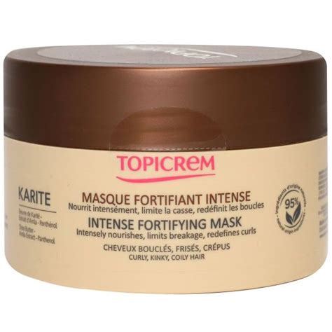 Le Masque Fortifiant Intense Karit De Topicrem Est Un Soin