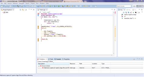 Eclipse Community Forums C C Ide Cdt How To Solve Error