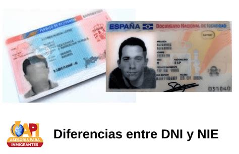 Diferencias Entre Dni Y Nie Asesoria Para Inmigrantes Hot Sex Picture