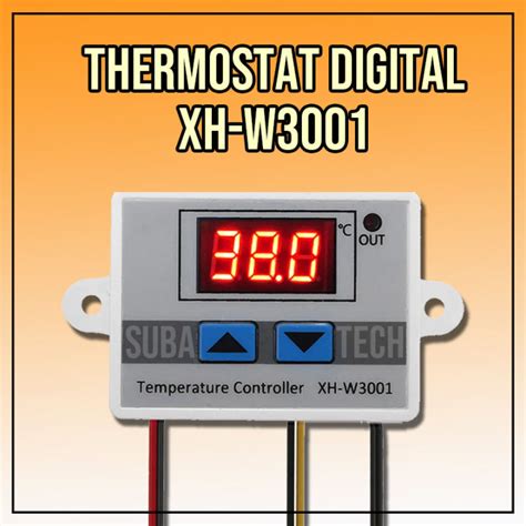 Thermostat Termostat Digital Xh W Mesin Tetas Telur Penetas Tetes