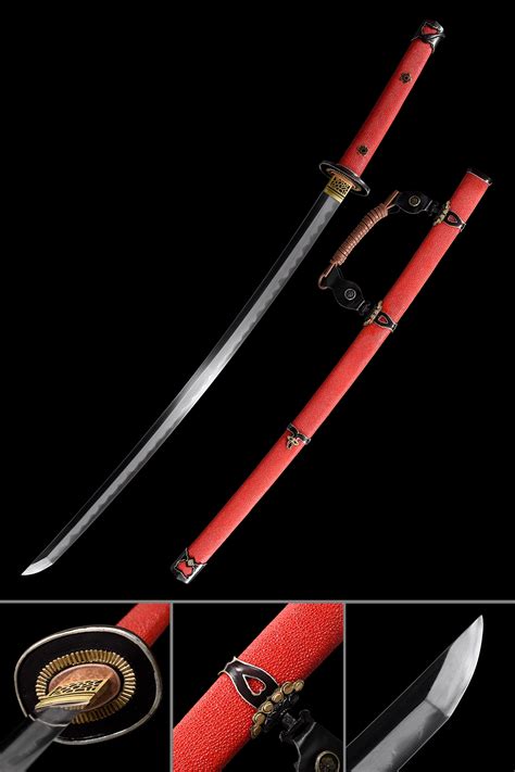 Tachi Sword High Performance Japanese Tachi Odachi Sword With Red