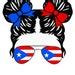 Puerto Rico Flag Vinyl Stickers Decals Chica Boricua Etsy