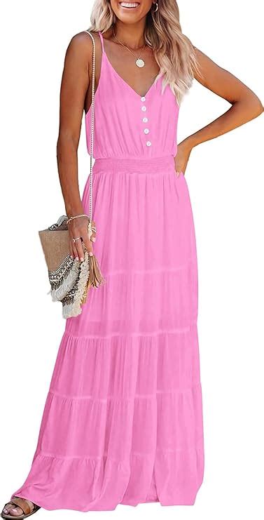 16 Cute Summer Pink Dress Outfit Ideas For Women