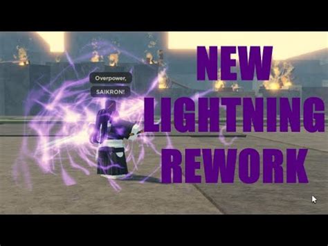 New Lightning Shikai Bankai Is Busted Lightning Showcase Peroxide