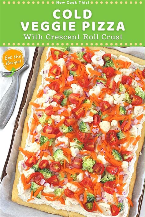 Cold Veggie Pizza Receita