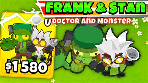 Test Nowego Halloweenowego Bohatera W Bloons Td Frank Stan Youtube