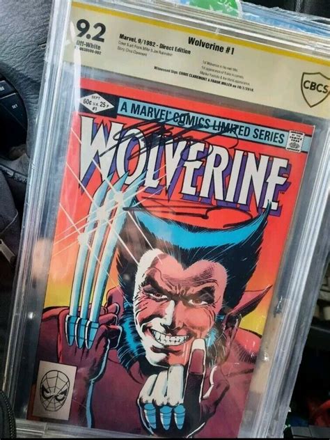 Wolverine Issue 1 Signed By Chris Claremont And Frank Miller Ebay